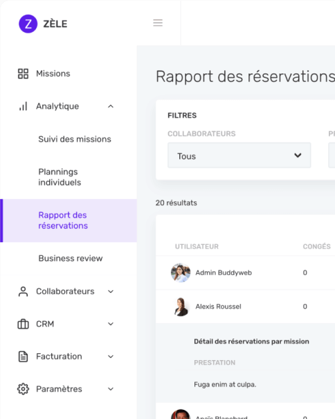 Application de gestion de projets