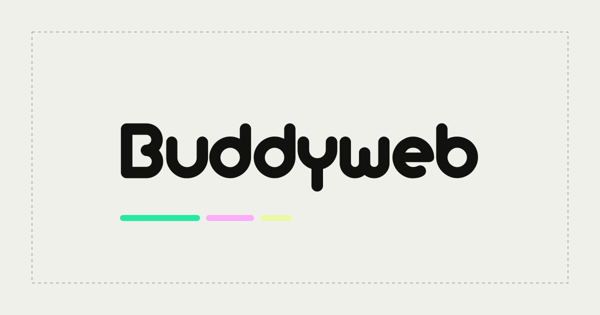 Buddyweb website preview